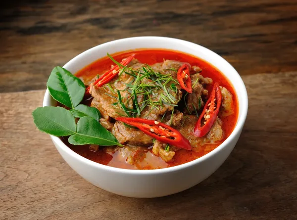 Poulet au curry panang